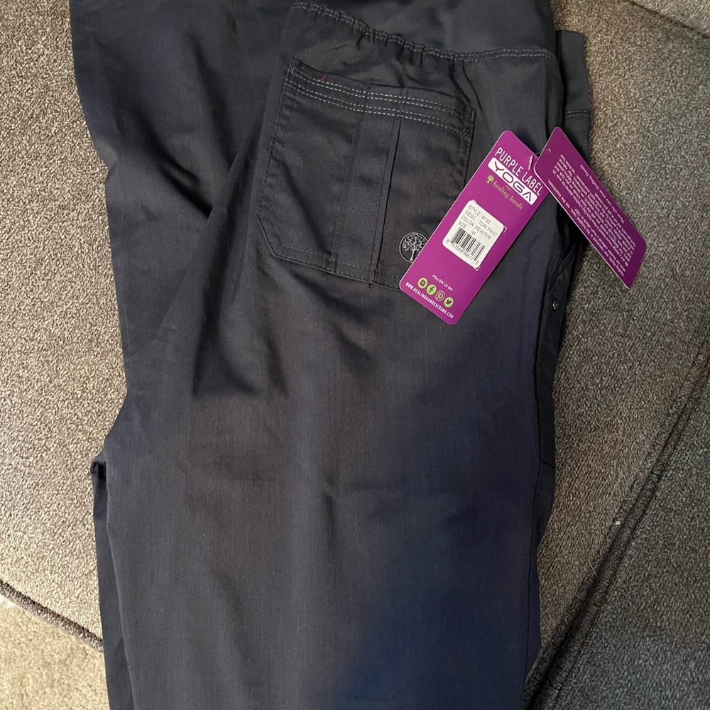 Healing hands m grey scrub pant